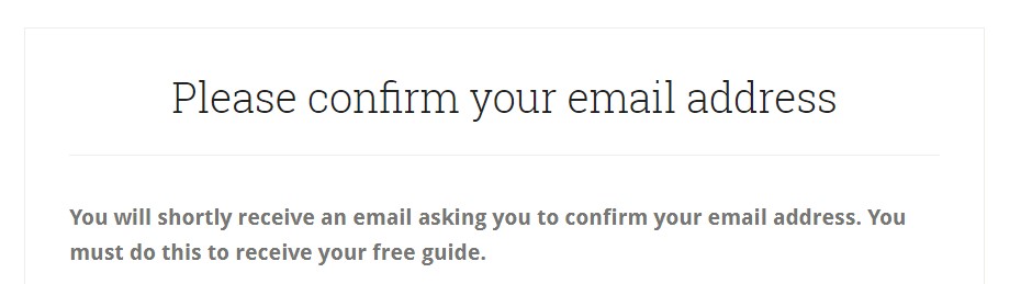 Setting Up An Aweber Confirm Email Address Page Tutorial