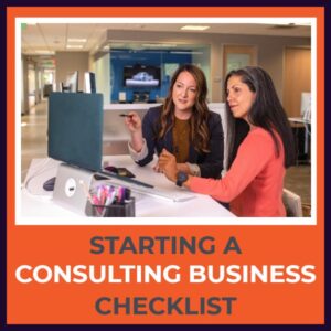 Starting A Consulting Business Checklist
