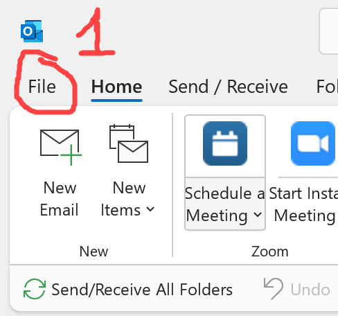 Step 1 How To Turn Off Outlook Closed While You Had Items Open
