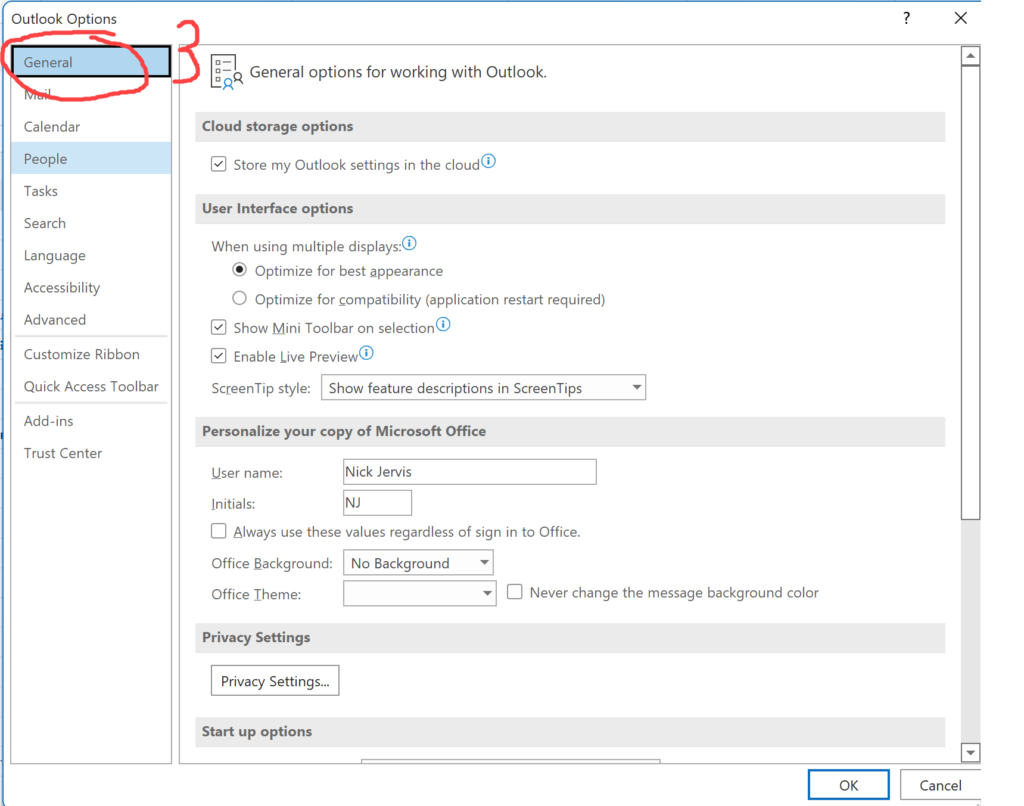 Step 3 How To Turn Off Outlook Closed While You Had Items Open"