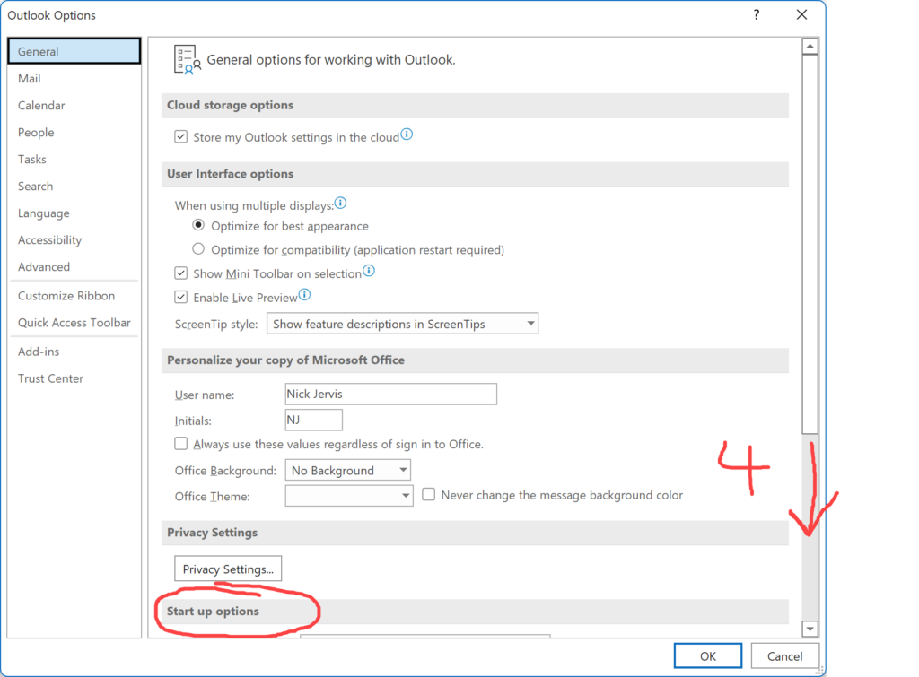 Step 4 How To Turn Off Outlook Closed While You Had Items Open